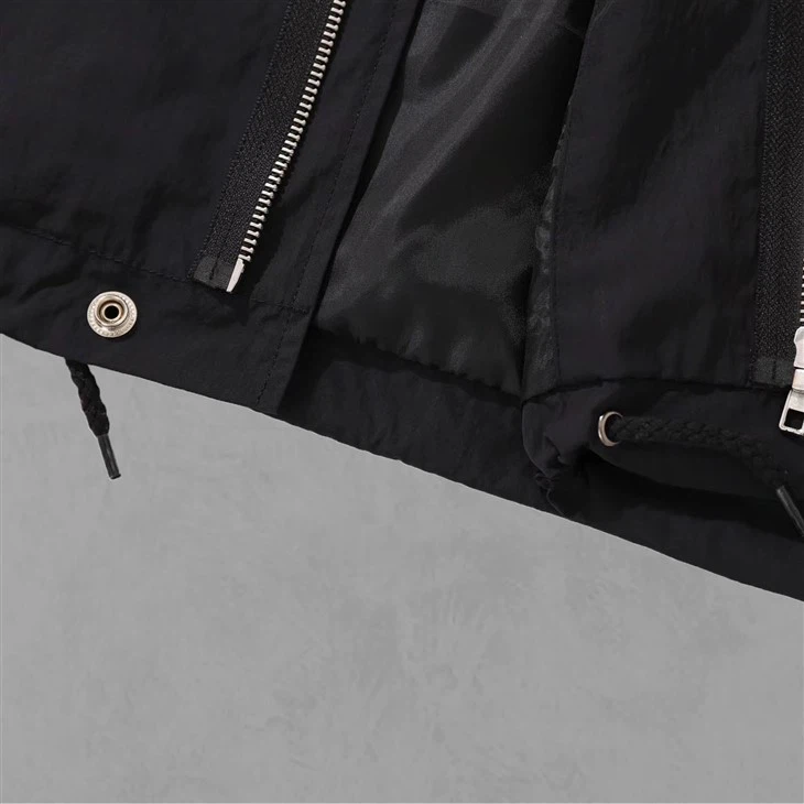 zips ofBlank Bomber Jackets 